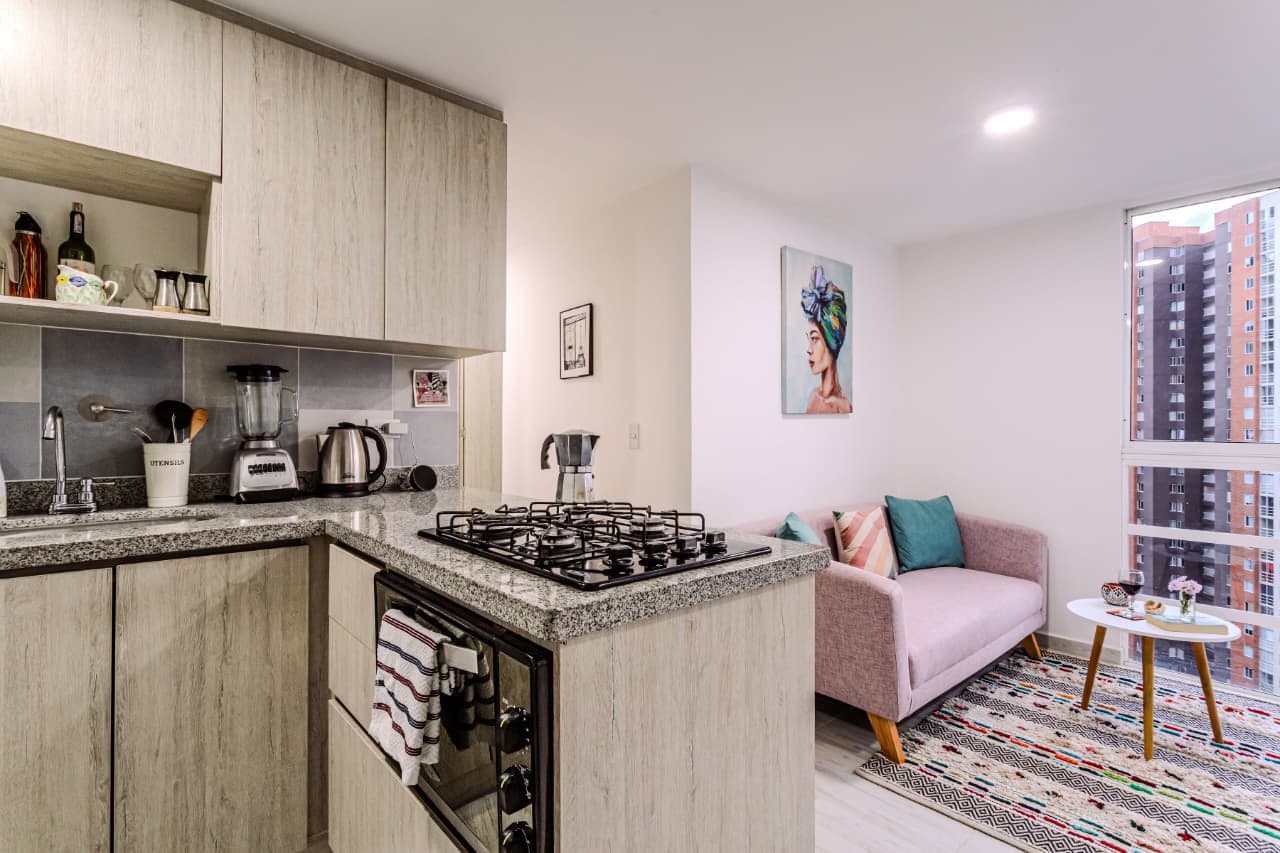 Apartamento en arriendo en Maria Auxiliadora, Sabaneta — foto 4 de 18