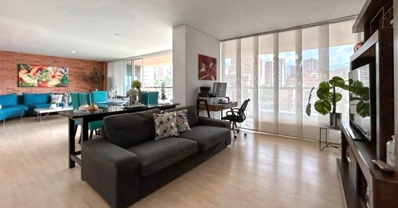 Apartamento en arriendo en Milla de Oro, Poblado, Medellín — foto 4 de 13