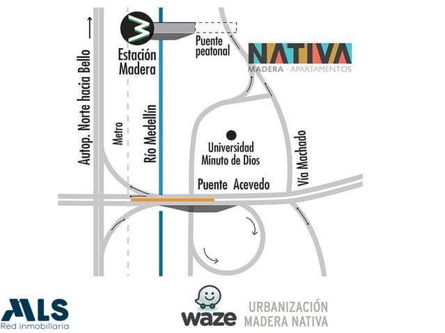 Apartamento en venta en Madera, Norte, Bello — foto 1 de 6