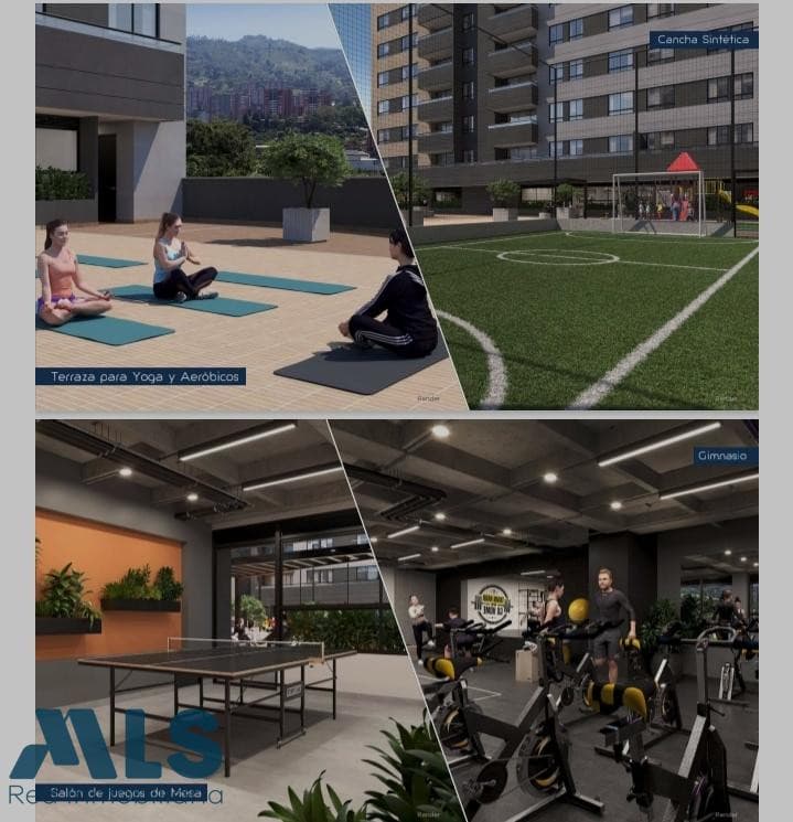 Apartamento en venta en Las Vegas, Aburra Sur, Envigado — foto 1 de 5