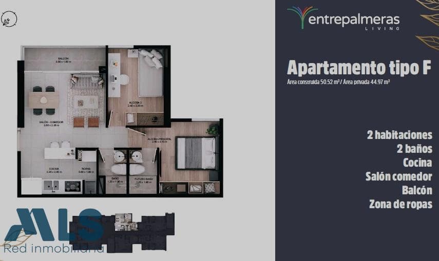Apartamento en venta en Casa Jardin, Aburra Sur, La Estrella — foto 1 de 29
