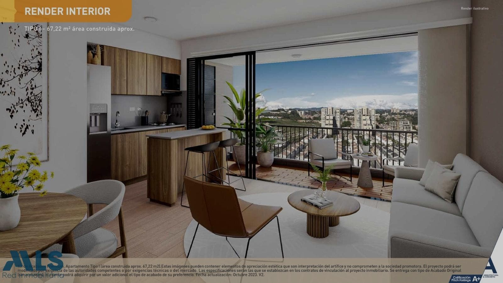 Apartamento en venta en V. Barro Blanco, Oriente Antioqueño, Rionegro — foto 1 de 8