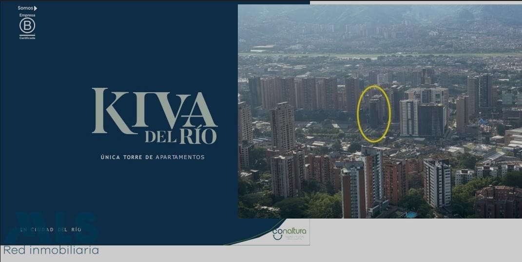 Apartamento en venta en Ciudad Del Rio, Poblado, Medellín — foto 1 de 10
