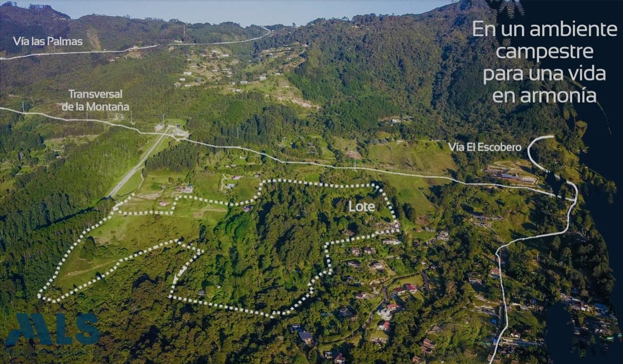 Lote Residencial en venta en Loma Del Escobero, Aburra Sur, Envigado — foto 1 de 9
