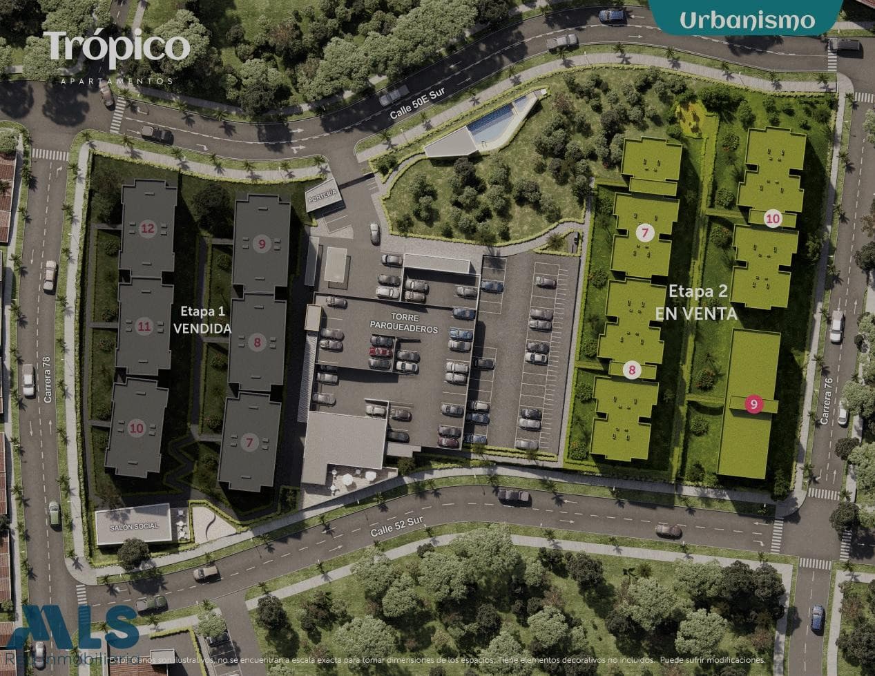 Apartamento en venta en Urbano, Aburra Sur, San Antonio De Prado — foto 1 de 9