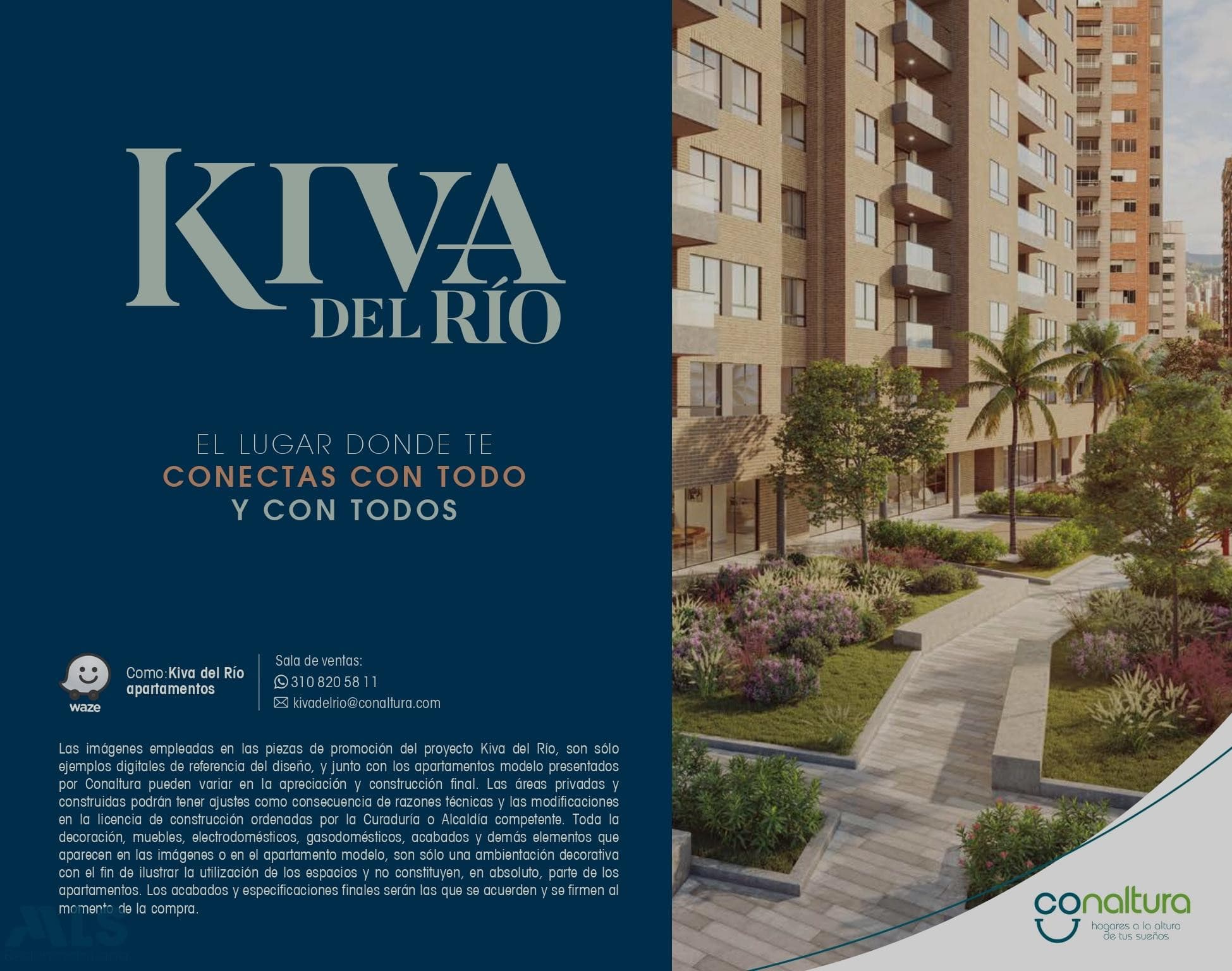Apartamento en venta en Ciudad del Rio, Poblado, Medellín — foto 1 de 12
