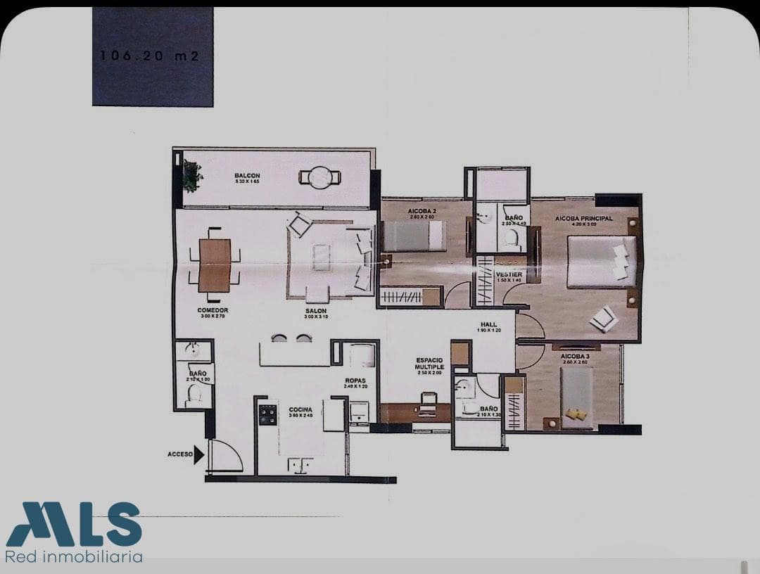 Apartamento en venta en El Poblado, Medellín — foto 1 de 15