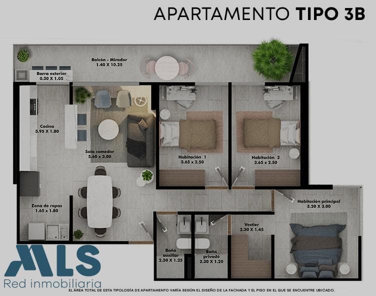 Apartamento en venta en Corales, Otras Zonas, Pereira — foto 1 de 8