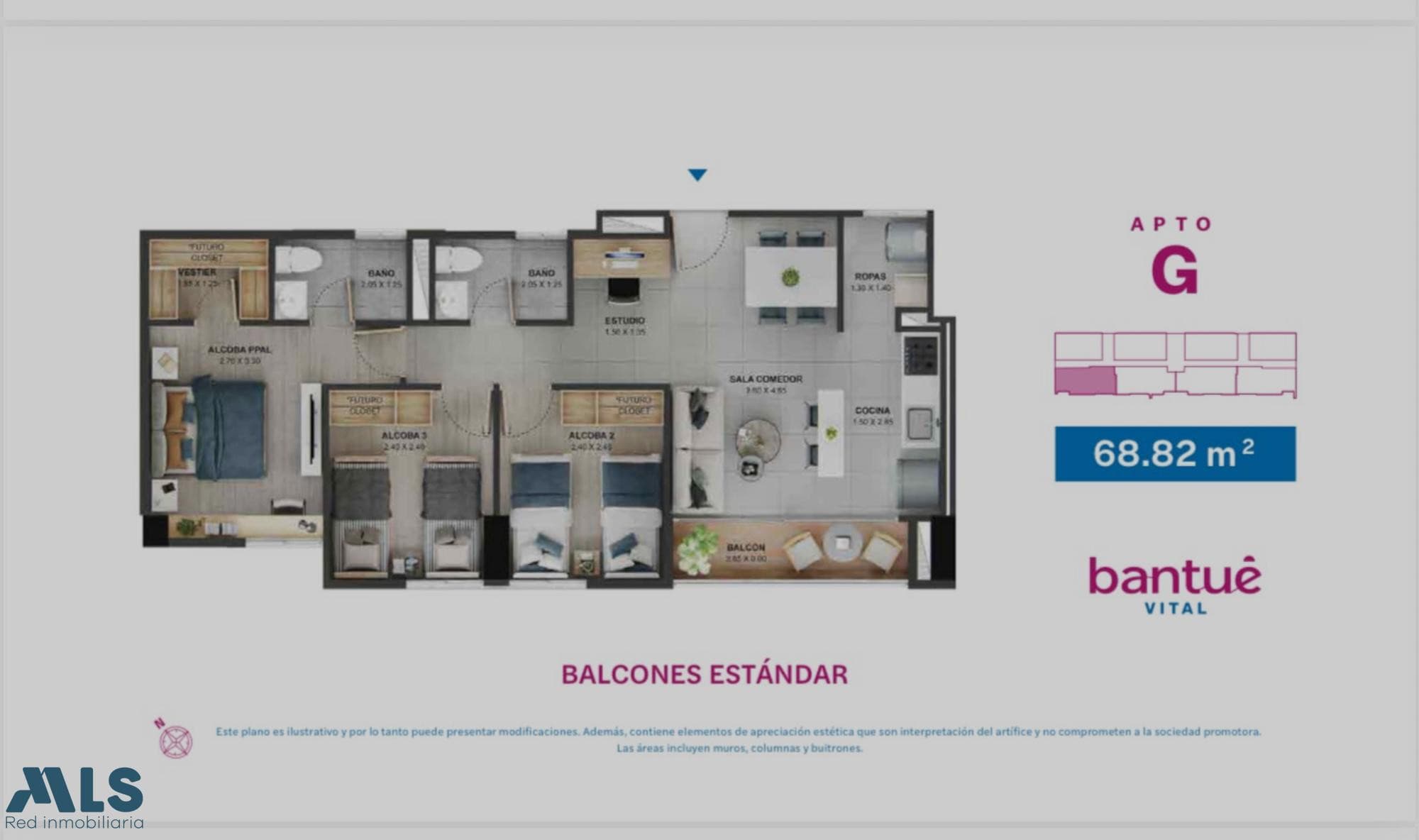 Apartamento en venta en La Aldea, Aburra Sur, La Estrella — foto 1 de 8