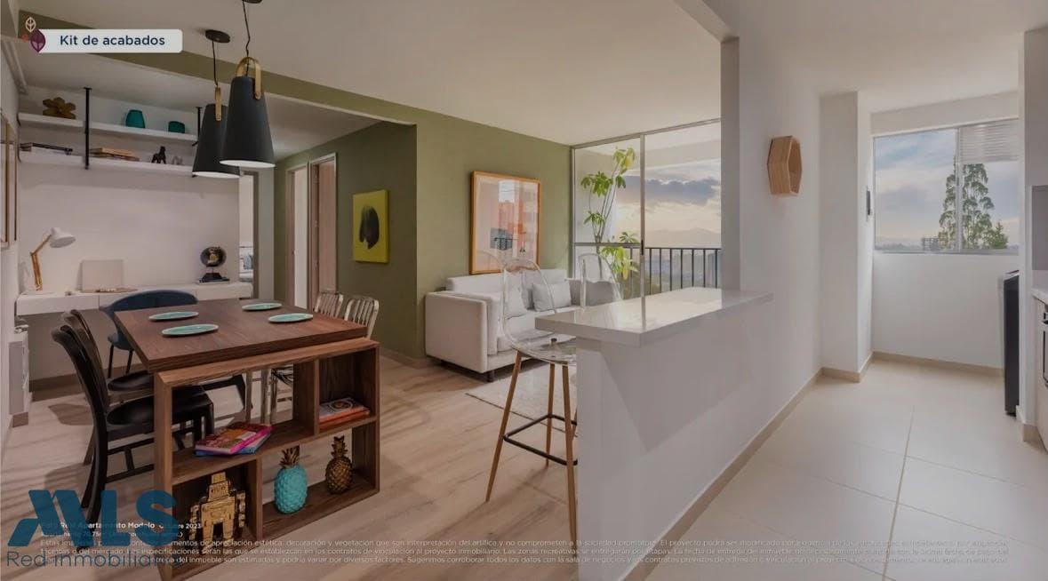 Apartamento en venta en V. Ojo de Agua, Oriente Antioqueño, Rionegro — foto 1 de 12