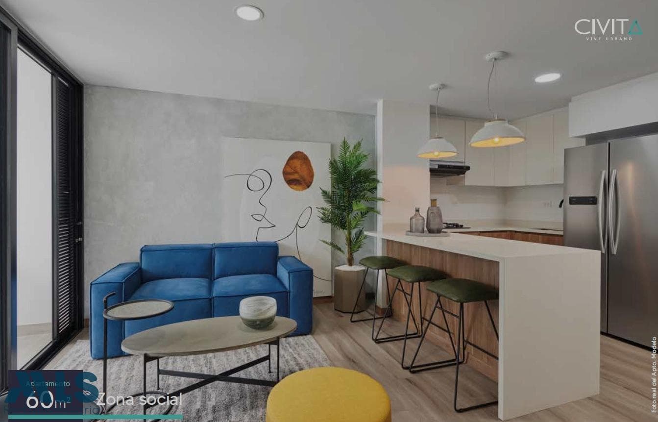 Apartamento en venta en Las Vegas, Aburra Sur, Envigado — foto 1 de 11