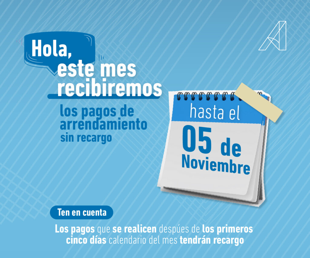 Pagos mes de noviembre